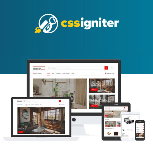CSS Igniter Decorist WooCommerce Theme at $3.49 only - WPSHOP