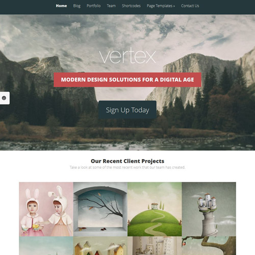 Elegant Themes Vertex WordPress Theme at $3.49 only - WPSHOP