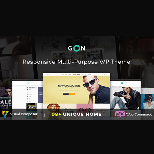 Gon | Responsive Multi-Purpose WordPress Theme at $3.49 only - WPSHOP