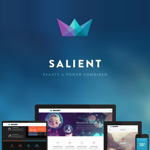 Salient – Responsive Multi-Purpose Theme at $3.49 only - WPSHOP