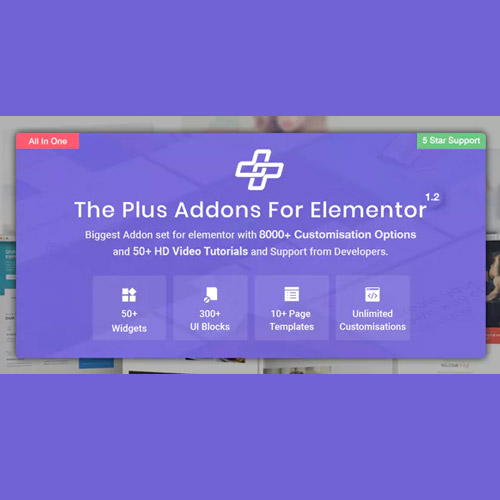 The Plus – Addon for Elementor Page Builder WordPress Plugin at $3.49 ...