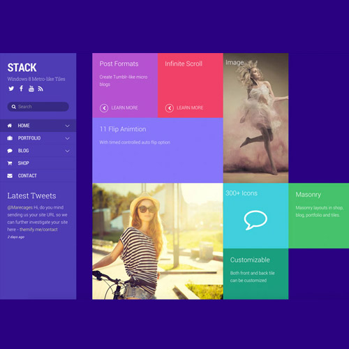 Themify Stack WordPress Theme at $3.49 only - WPSHOP