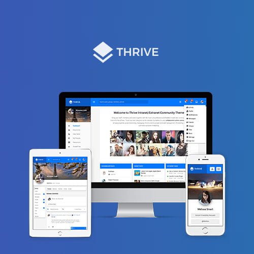 Thrive – Intranet & Community WordPress Theme at $3.49 only - WPSHOP