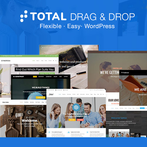 Total – Responsive Multi-Purpose WordPress Theme at $3.49 only - WPSHOP