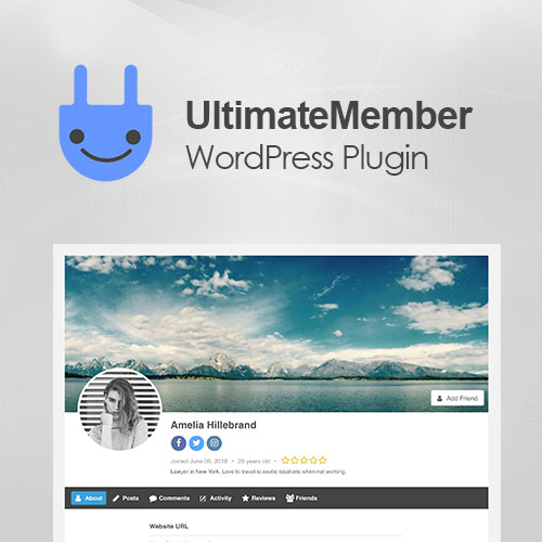 Ultimate Member WordPress Plugin at $3.49 only - WPSHOP
