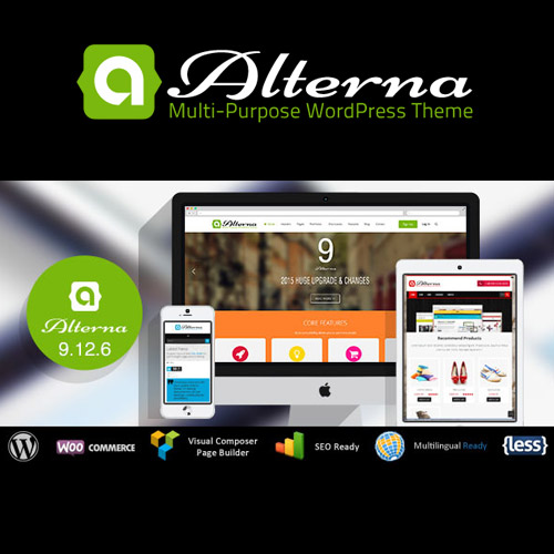 Alterna – Ultra Multi-Purpose WordPress Theme at $3.49 only - WPSHOP