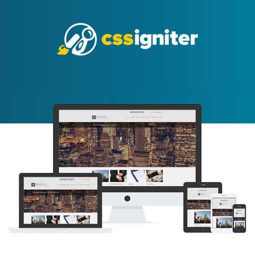 CSS Igniter BusinessTwo WordPress Theme at $3.49 only - WPSHOP