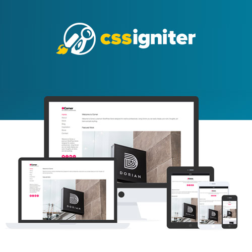 CSS Igniter Corner WordPress Theme at $3.49 only - WPSHOP