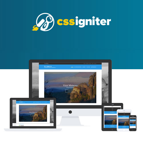 CSS Igniter El Greco WordPress Theme at $3.49 only - WPSHOP
