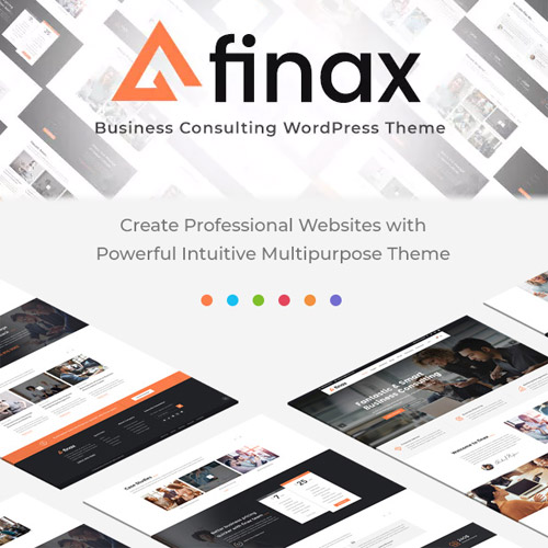 Finax | Responsive Business Consulting WordPress Theme at $3.49 only ...
