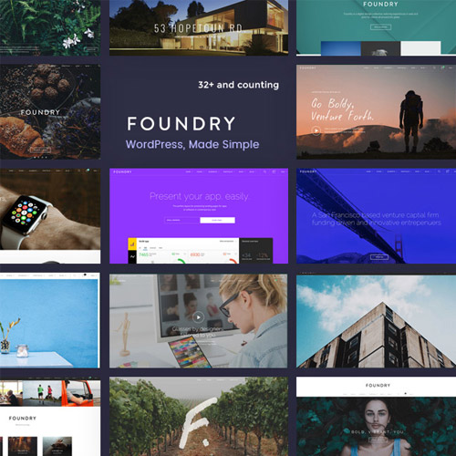 Foundry – Multipurpose, Multi-Concept WP Theme at $3.49 only - WPSHOP