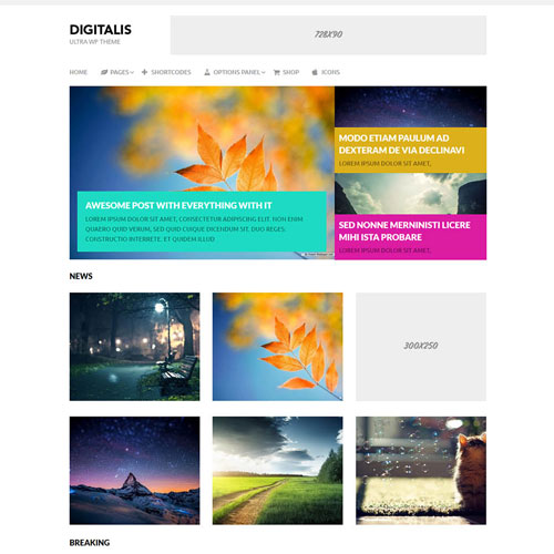 MyThemeShop Digitalis WordPress Theme at $3.49 only - WPSHOP