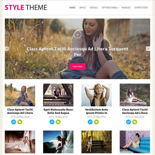 MyThemeShop Style WordPress Theme at $3.49 only - WPSHOP