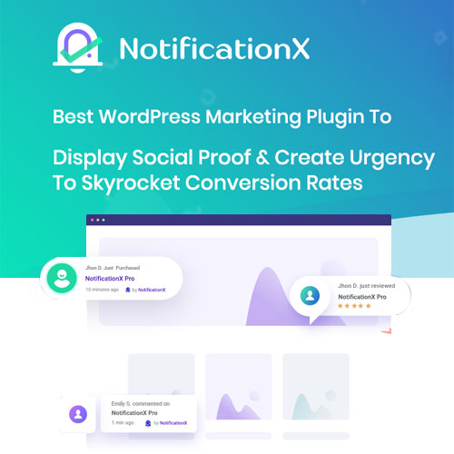 NotificationX Pro at $3.49 only - WPSHOP