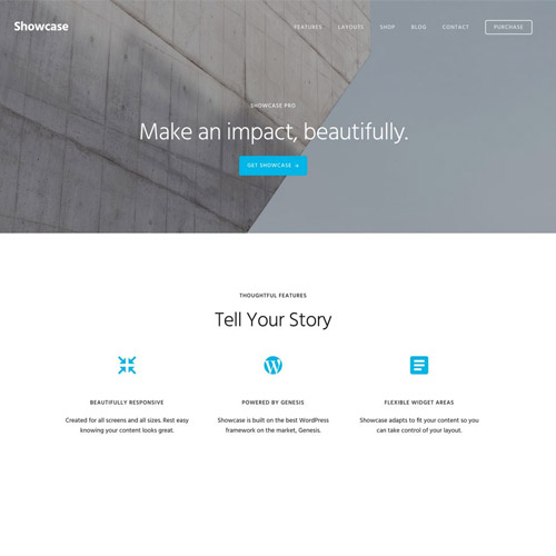 StudioPress Showcase Pro Genesis WordPress Theme at $3.49 only - WPSHOP