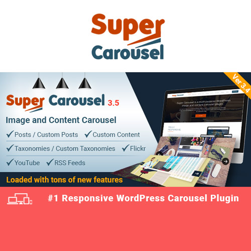 Super Carousel – Responsive WordPress Plugin at $3.49 only - WPSHOP