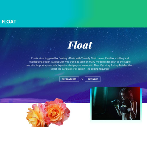 Themify Float WordPress Theme at $3.49 only - WPSHOP