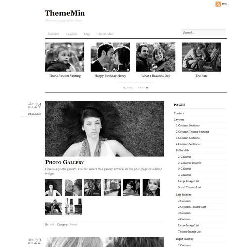 Themify Thememin WordPress Theme at $3.49 only - WPSHOP