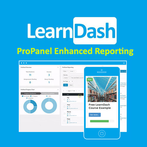LearnDash LMS ProPanel Addon at $3.49 only - WPSHOP