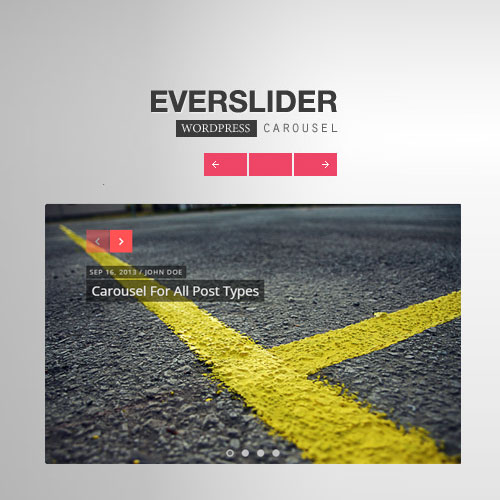 Everslider – Responsive WordPress Carousel Plugin at $3.49 only - WPSHOP
