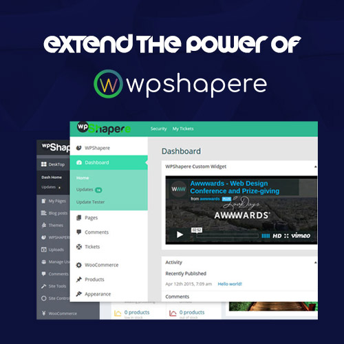 WordPress Admin Theme – WPShapere at $3.49 only - WPSHOP