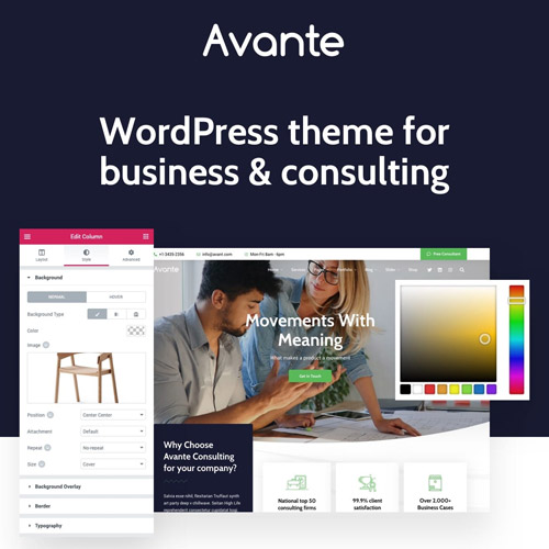 Avante | Business Consulting WordPress at $3.49 only - WPSHOP