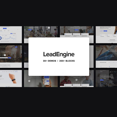 LeadEngine – Multi-Purpose WordPress Theme with Page Builder at $3.49 ...