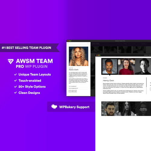 The Team Pro – Team Showcase WordPress Plugin at $3.49 only - WPSHOP