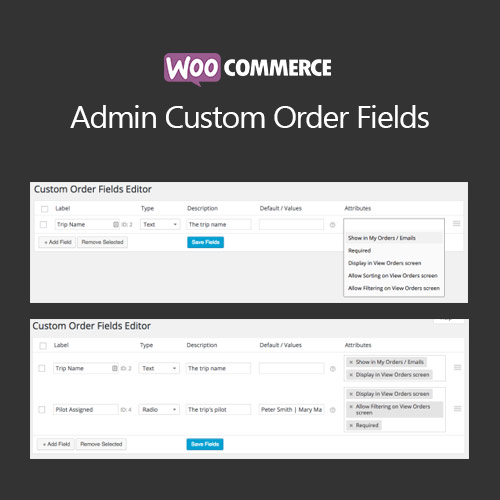 WooCommerce Admin Custom Order Fields at $3.49 only - WPSHOP
