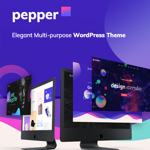 Pepper – Elegent Multi Purpose WordPress Theme at $3.49 only - WPSHOP