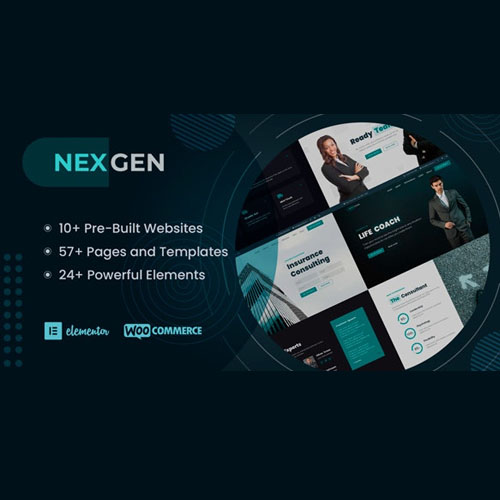 Nexgen – Consulting and Business WordPress Theme at $3.49 only - WPSHOP