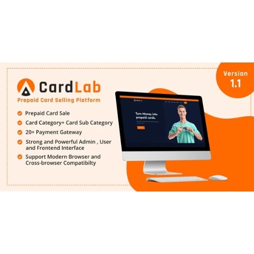 CardLab Prepaid Card Selling Platform at 3.49 only