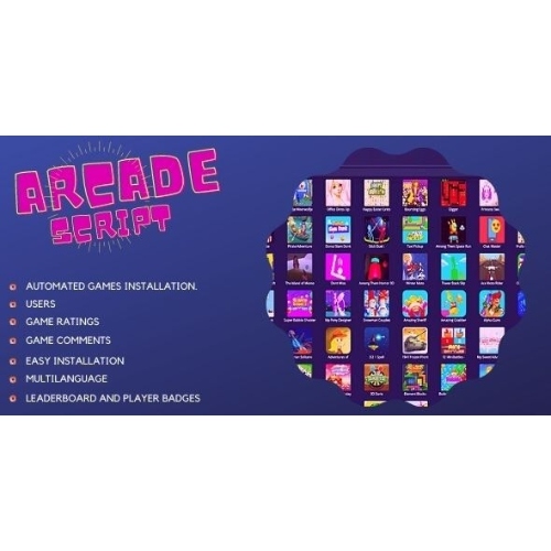 Mobile Game Add Script Mobile Responsive Arcade Site Script at $3.49 only - WPSHOP