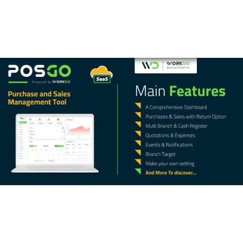 POSGo SaaS - Purchase and Sales Management Tool at $3.49 only - WPSHOP