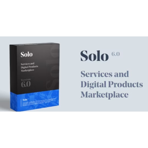 Solo - Services and Digital Products Marketplace at $3.49 only - WPSHOP