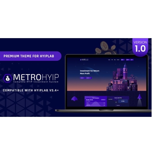 Metrohyip Premium Theme For Hyiplab At 3 49 Only Wpshop Metrohyip Premium Theme For Hyiplab At 3 49 Only Wpshop