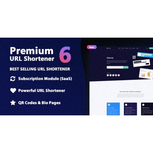 Premium URL Shortener - Link Shortener, Bio Pages & QR Codes at $3.49 ...