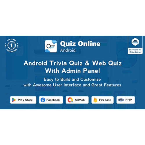 Quiz Online | Trivia Quiz | Android Quiz Game with Web Quiz + Admin ...