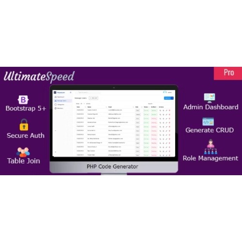 UltimateSpeed PHP Code Generator Pro at $3.49 only - WPSHOP