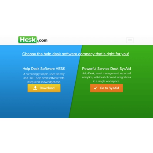 Help Desk Software HESK 3 at 3.49 only