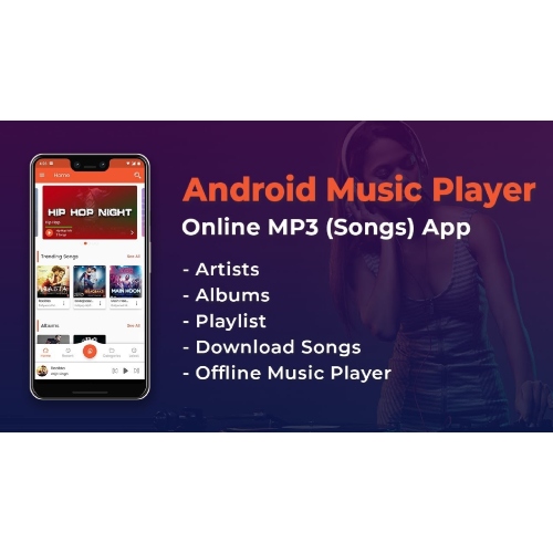 Android Music Player - Online MP3 (Songs) App at $3.49 only - WPSHOP