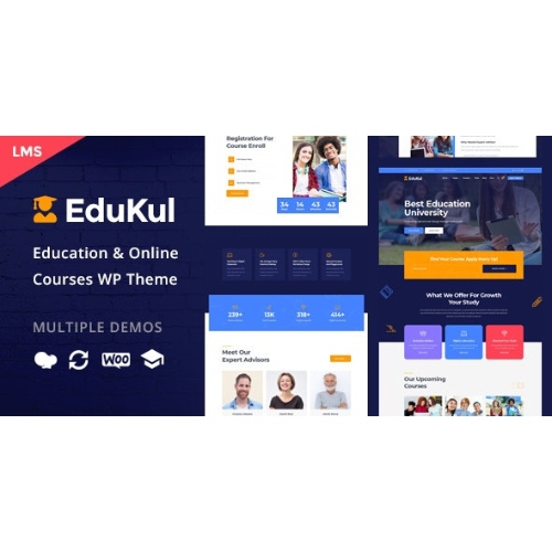 Edukul | Online Courses WordPress Theme at $3.49 only - WPSHOP