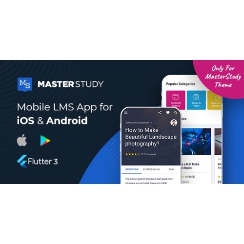 Masterstudy Lms Mobile App Flutter V 3 Ios Android At 3 49 Only Wpshop Masterstudy Lms Mobile App Flutter V 3 Ios Android At 3 49 Only Wpshop