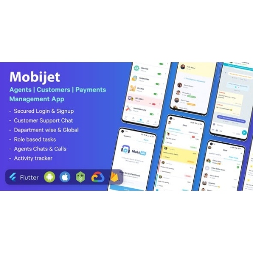Mobijet ADMIN - Manage & Monitor Agents, Customer & Payments | Android ...