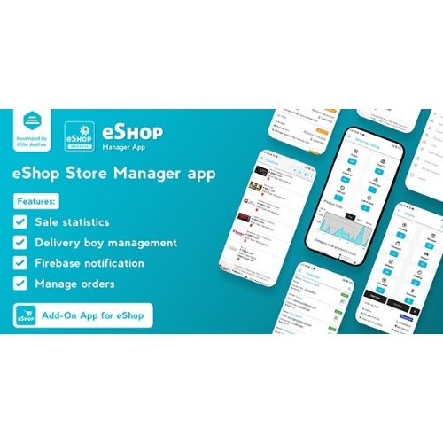 eShop - Ecommerce Admin / Store Manager app at $3.49 only - WPSHOP