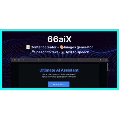 66aix Ai Content Chat Bot Images Generator Speech To Text Saas At 3 49 Only Wpshop 66aix Ai Content Chat Bot Images Generator Speech To Text Saas At 3 49 Only Wpshop