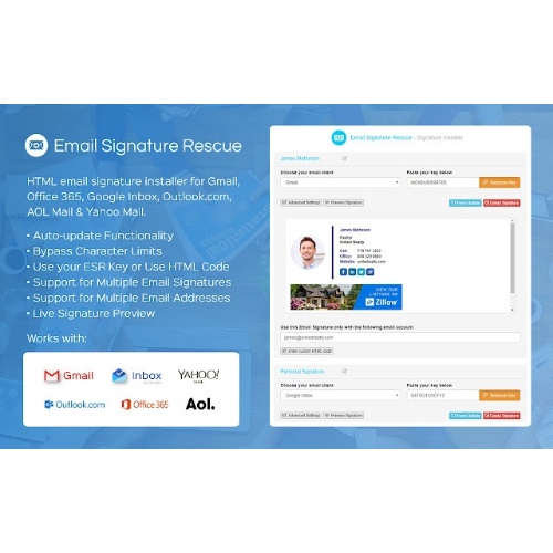 Email Signatures Plugin For 66biolinks or 66toolkit 1.0 update for at