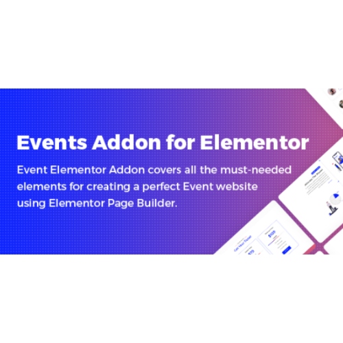 Events Addon for Elementor at $3.49 only - WPSHOP