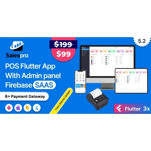 SalesPro Saas - Flutter POS Inventory Full App+Admin panel With ...