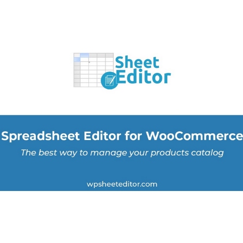 WP Sheet Editor Premium + Addons at $3.49 only - WPSHOP